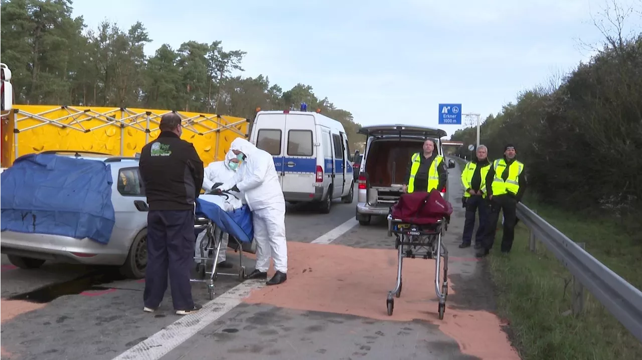 Mysteriöser Unfall auf Berliner Ring: Mutter und Kind sterben