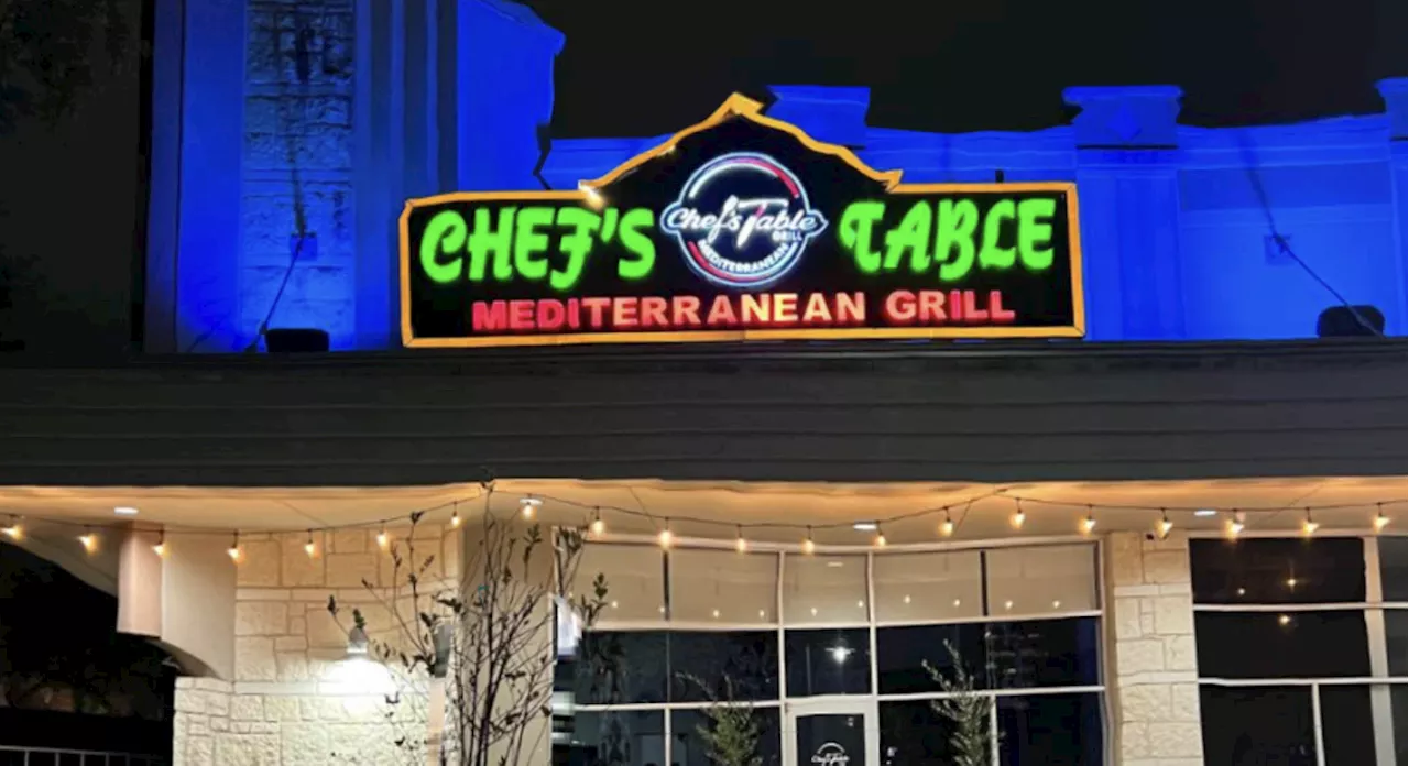 Chef’s Table Mediterranean Grill opens second San Antonio-area location