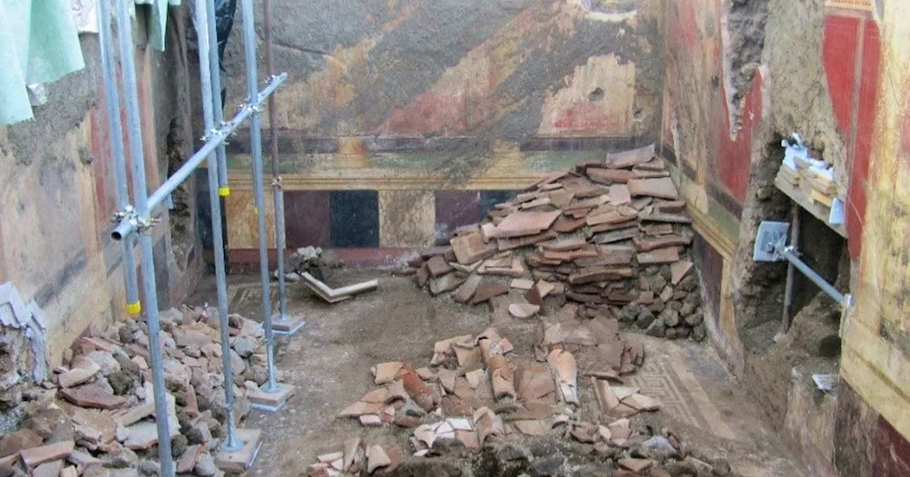 Pompeii building site reveals ancient Roman construction methods