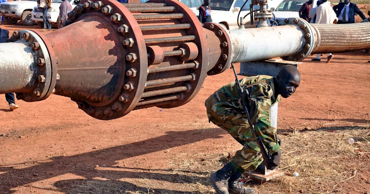 Sudan war causes stoppages on South Sudan oil pipeline, officials say