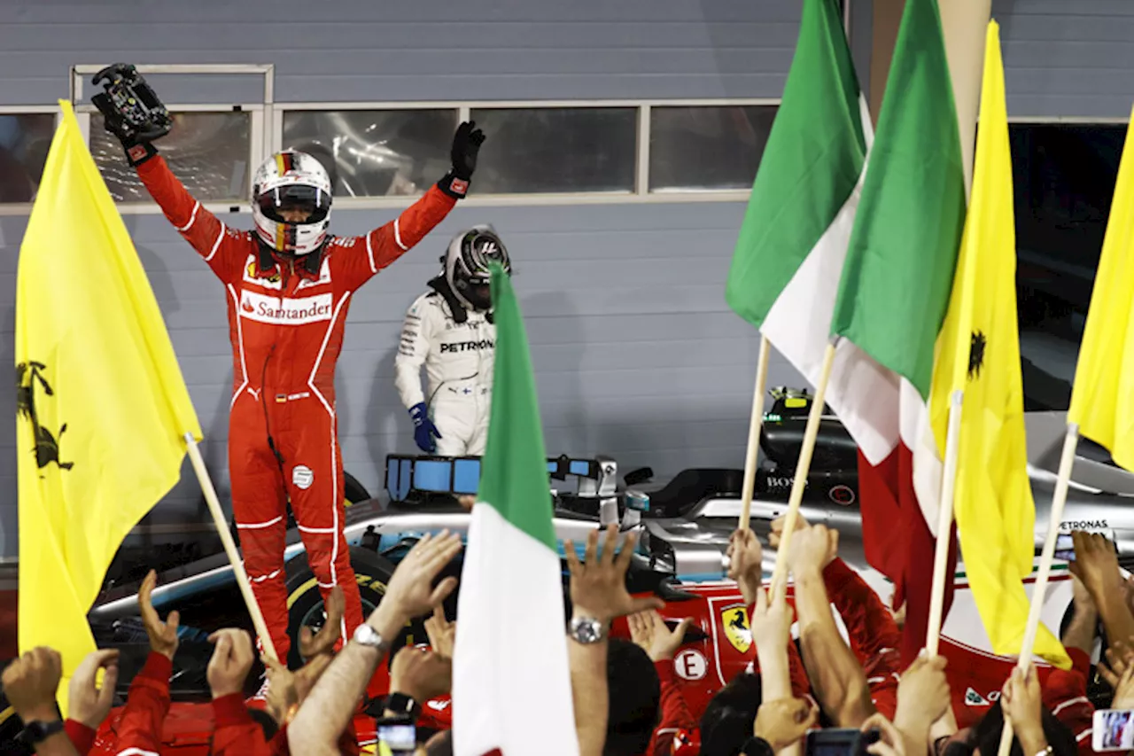 Bahrain-Sieger Sebastian Vettel: «Ferrari ein Traum!»