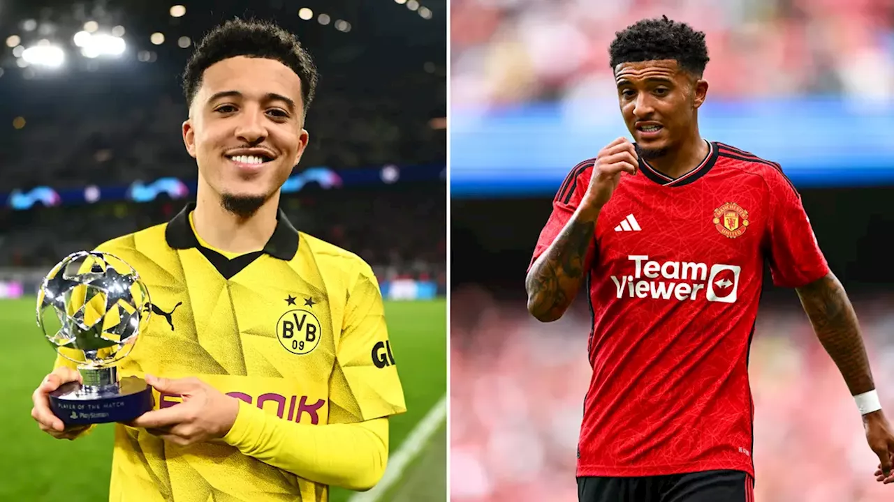 Man Utd fans shocked after seeing club tweet about Jadon Sancho