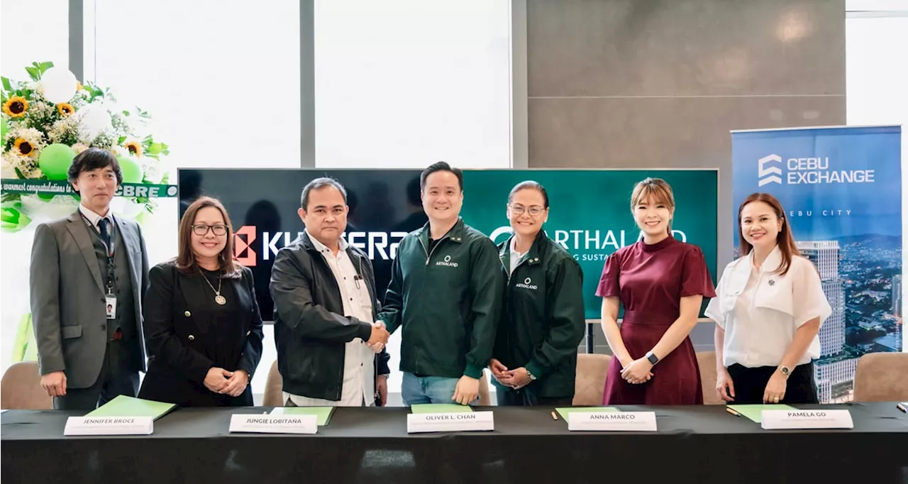 Arthaland welcomes Kyocera to Cebu Exchange