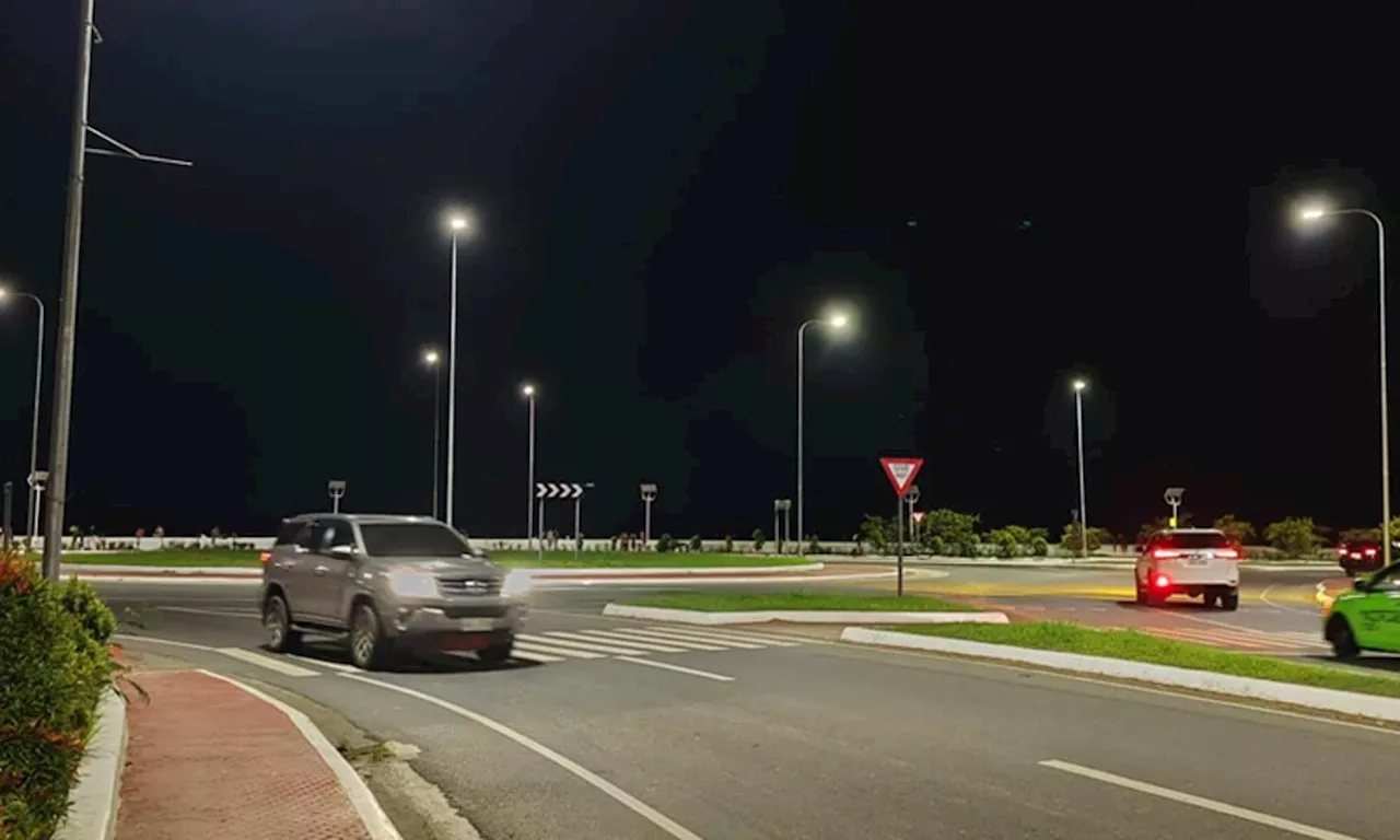 DPWH-Davao: Coastal Road lights inactive due to stolen wires