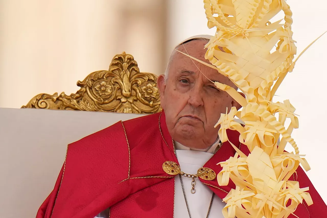 Pope Francis skips Palm Sunday homily