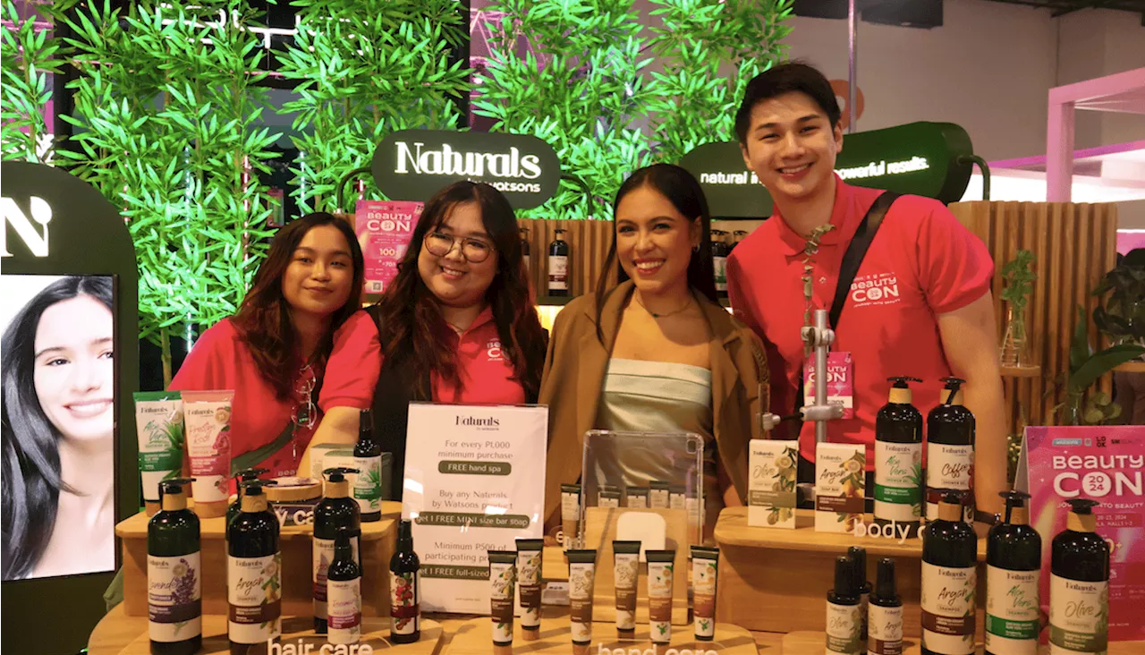 Watsons brands and Naturals by Watsons take center stage at the Watsons BeautyCon 2024