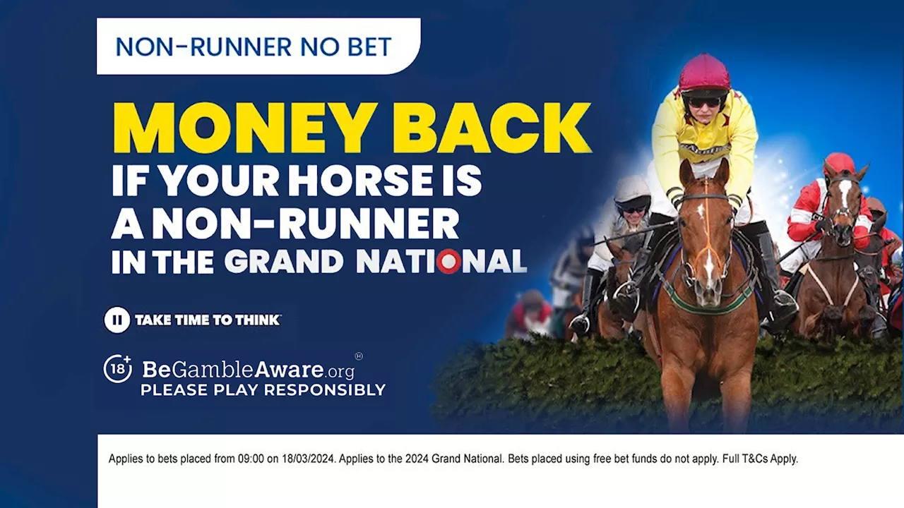 Non-runner no bet on Grand National with Betfred!...