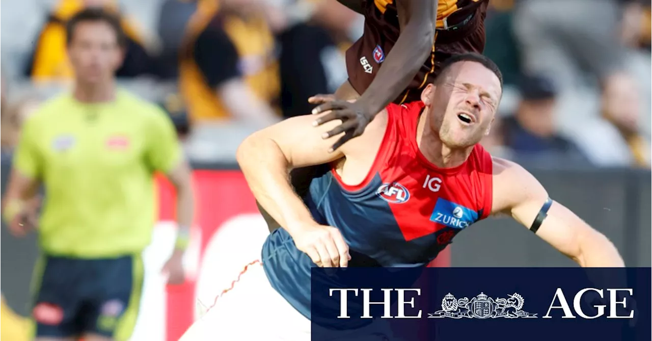 ‘He’s sooking’: Demon Lever likely to play against Port, but May will miss