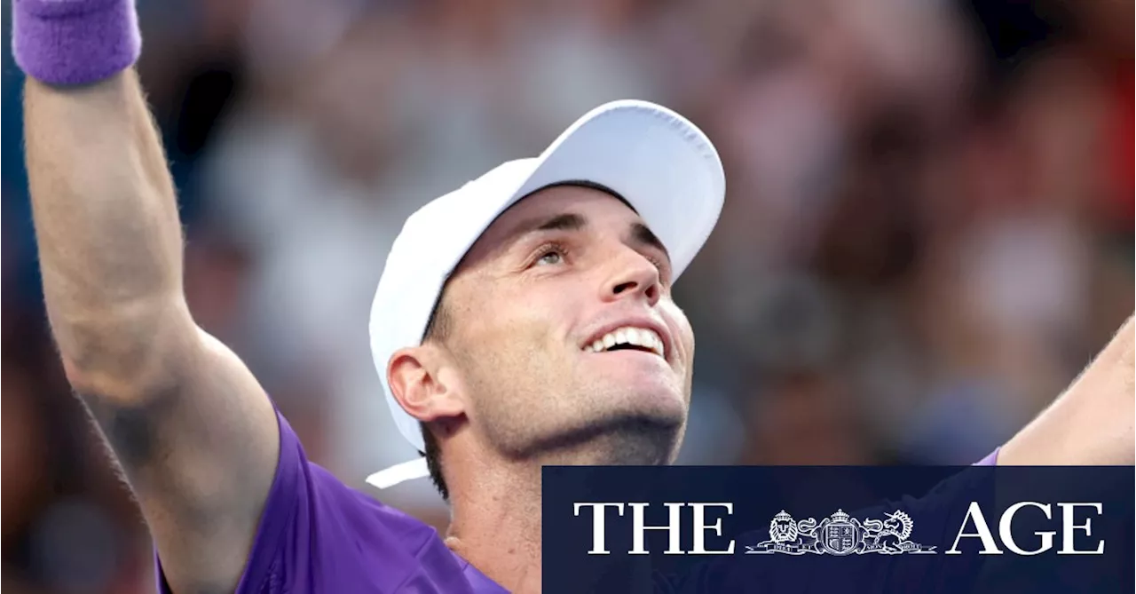 How Aussie giant-killer plans to topple world’s hottest tennis player