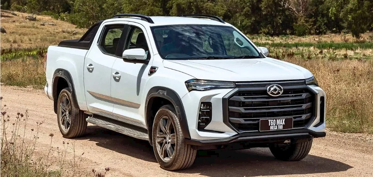 Chinese powerhouse SAIC coming to South Africa with LDV T60 bakkie