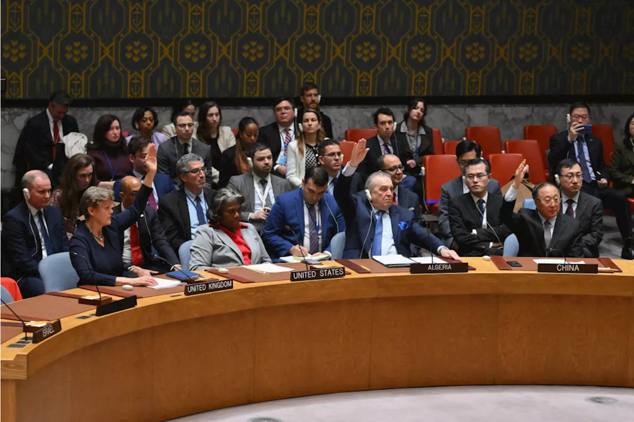 U.N. Security Council Passes Gaza Ceasefire Resolution After U.S. Abstains for the First Time