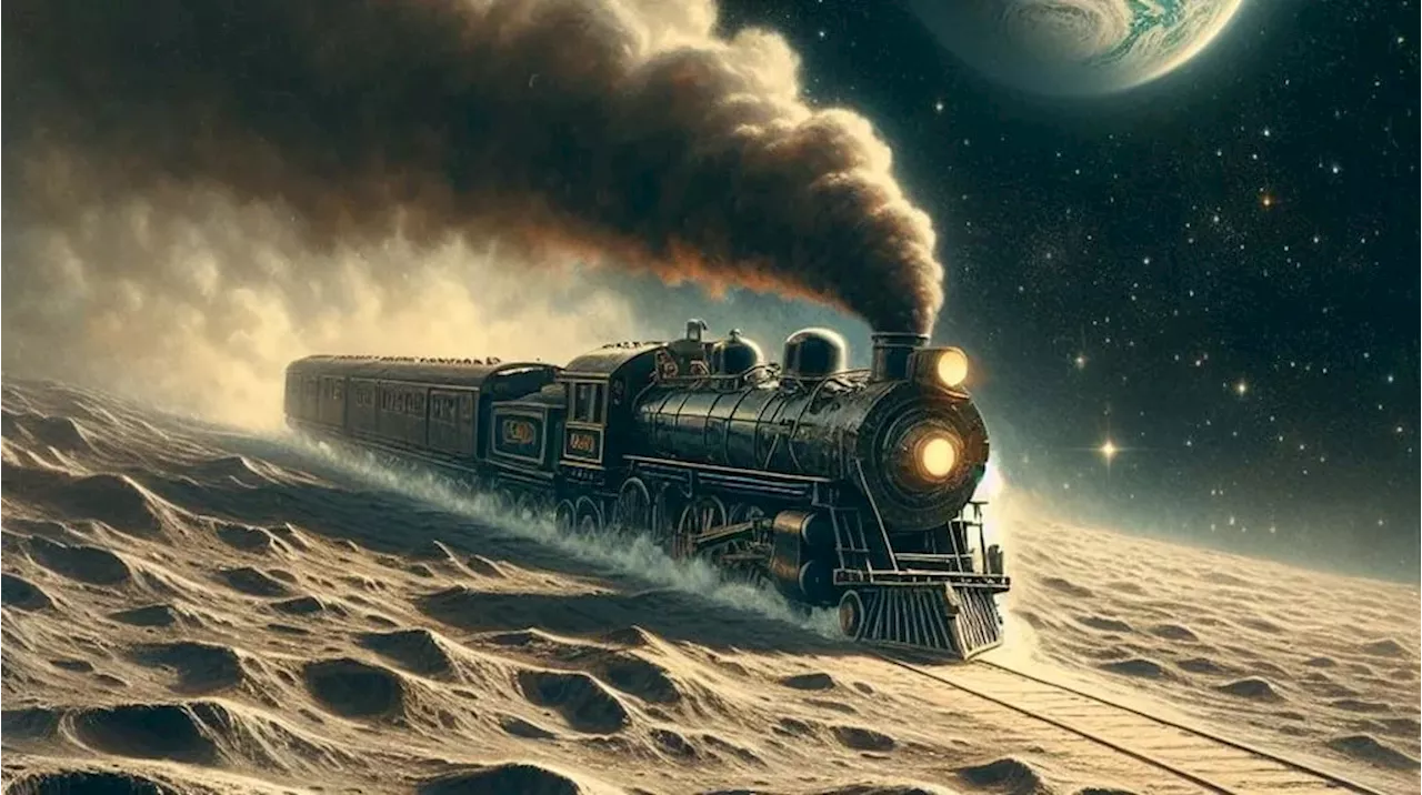 Un tren en la Luna: los detalles del exótico plan de EEUU