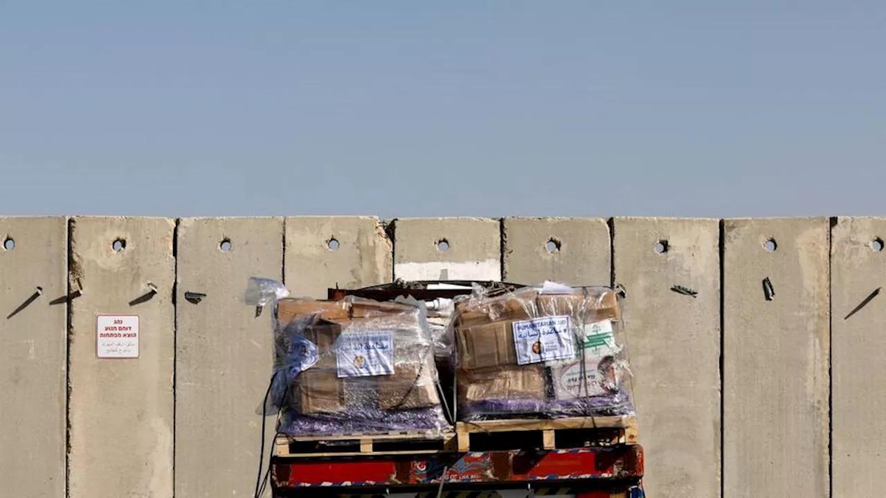 Israeli red tape slows flow of aid trucks to starving Palestinians: report