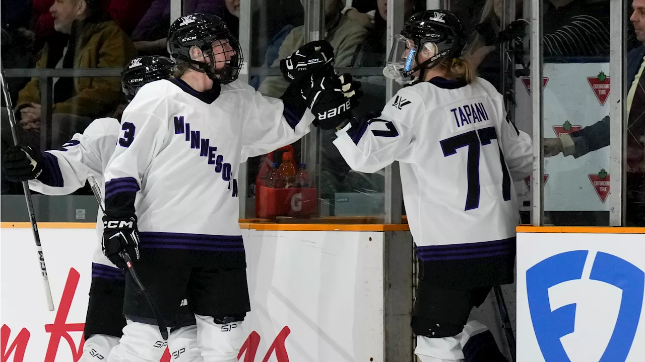 Zumwinkle, Heise help PWHL Minnesota rally for shootout win over Montreal