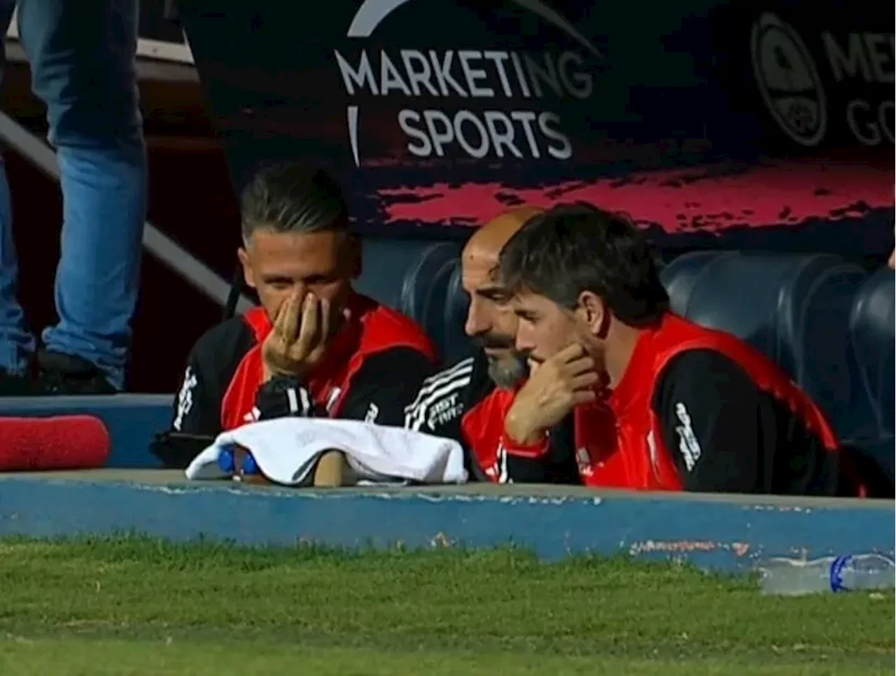 Qué pasó en el vestuario de River tras la derrota con Independiente Rivadavia