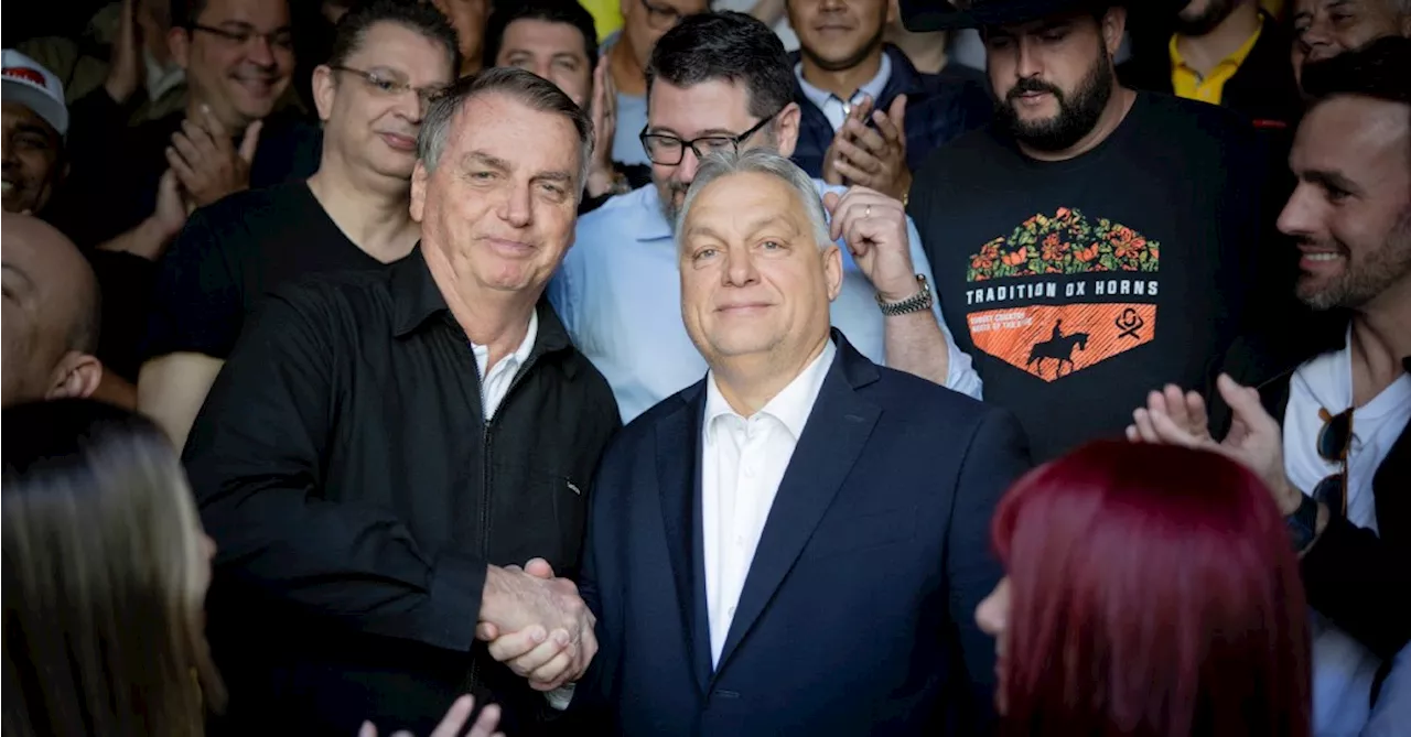 ‘Continue lutando’, disse Viktor Orbán a Bolsonaro no dia de ação da PF