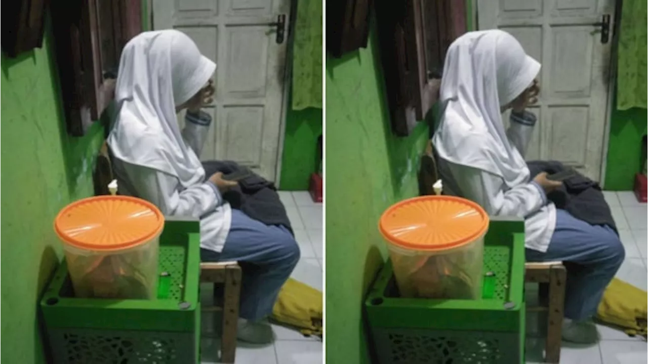 Viral, Siswi Ini Tidak Jadi Berangkat Sekolah Gegara Tak Punya Ongkos