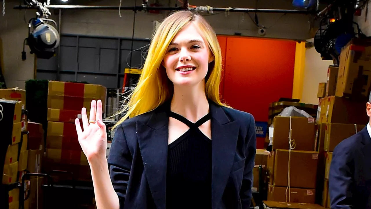 Elle Fanning Just Debuted a Long Bob