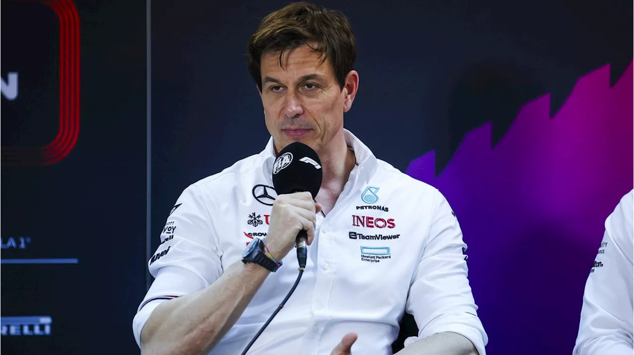 Formel 1: Mercedes-Boss Toto Wolff zählt sich nach Melbourne-Debakel selbst an