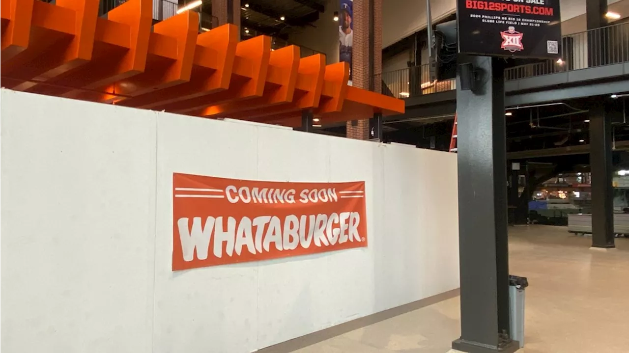 Rangers announce opening date for Globe Life Field Whataburger, plus new concession items