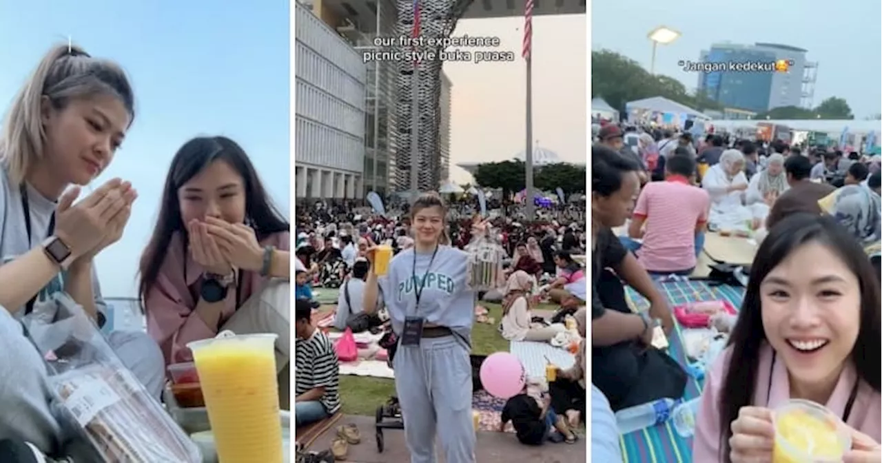 Chinese M'sians Share Their Wholesome Buka Puasa Experience With The Crowd at Putrajaya Square