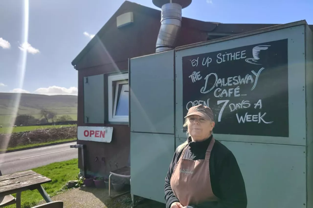 Dalesway Cafe, Skipton: Cafe forced to lay off staff due to closure of A59 after landslip