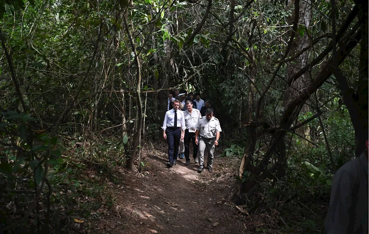 Emmanuel Macron rend visite au Brésil de Lula après son passage en Guyane