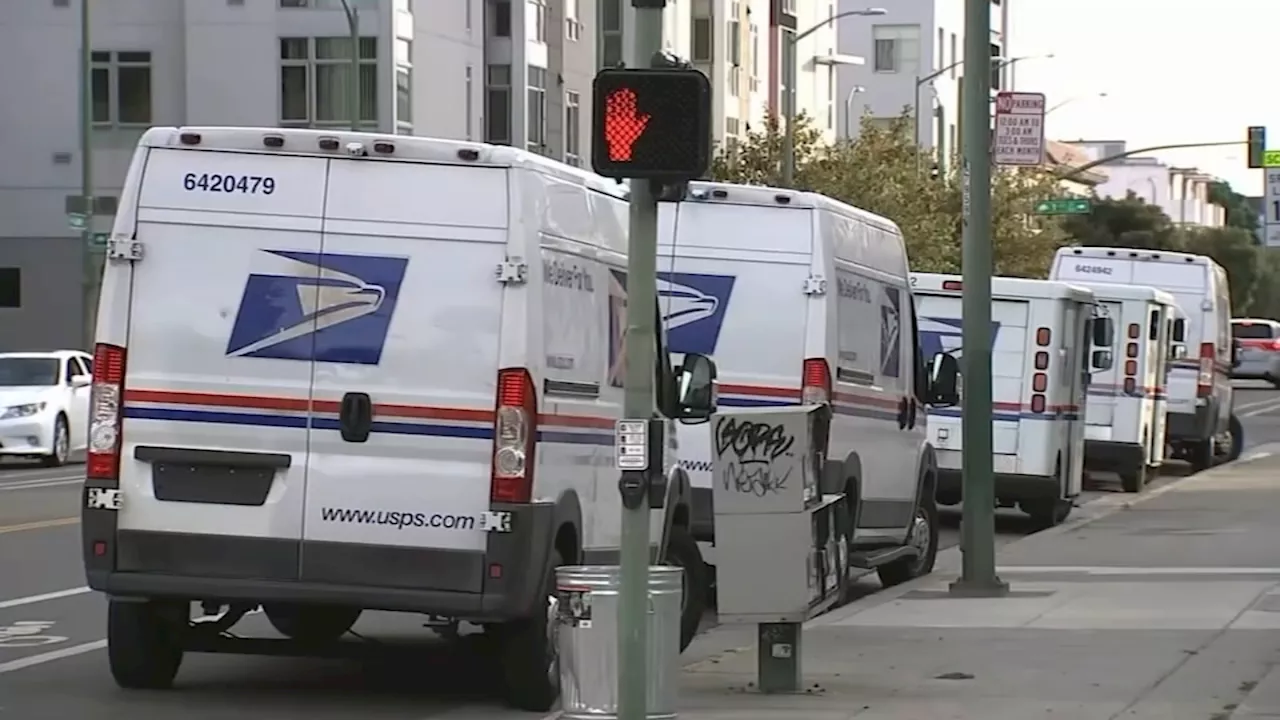 2 Bay Area cities had most postal robberies in California in 2023, data shows