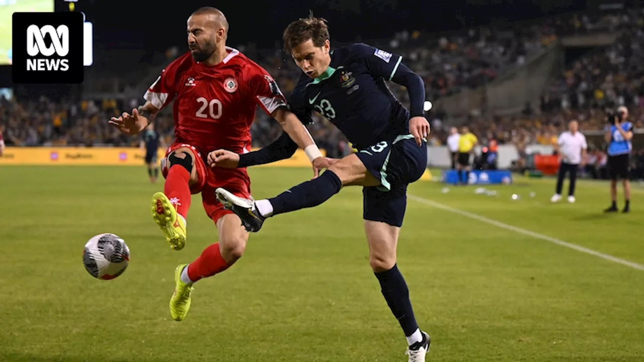 Craig Goodwin steals the show as Socceroos thump Lebanon 5-0