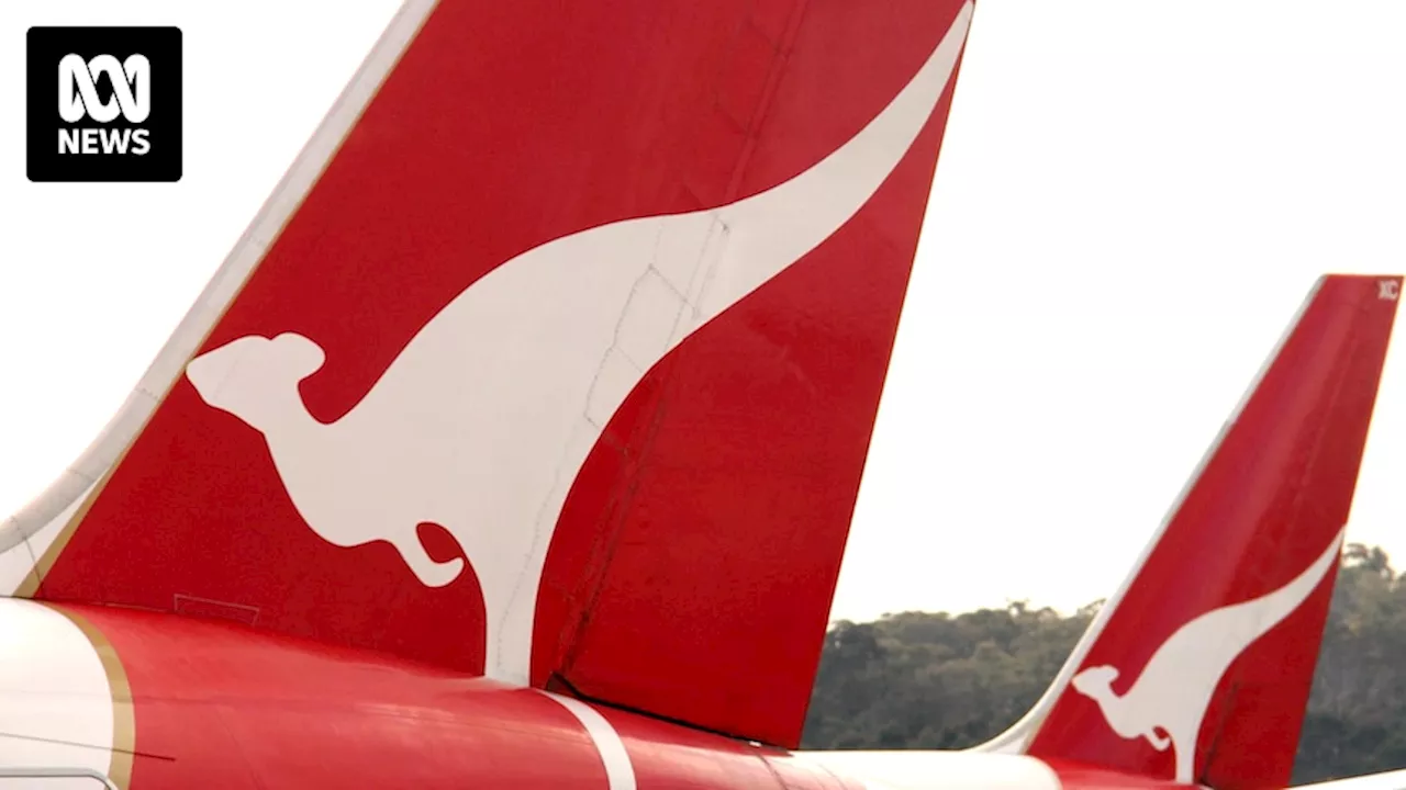 Qantas flight from Melbourne lands in Perth after engine shut down following 'large bang'