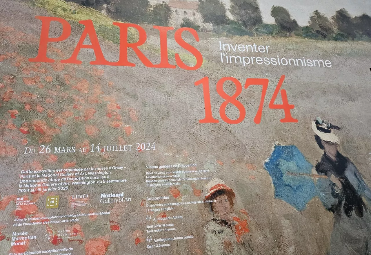 Pour fêter les 150 ans de l'impressionnisme, le musée d'Orsay vous emmène dans la première exposition de 1874