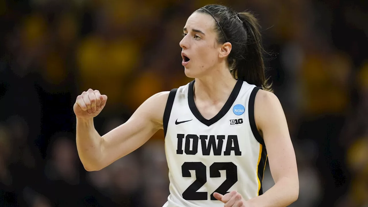 Clark scores 32 as top seed Iowa survives to top West Virginia, 64-54