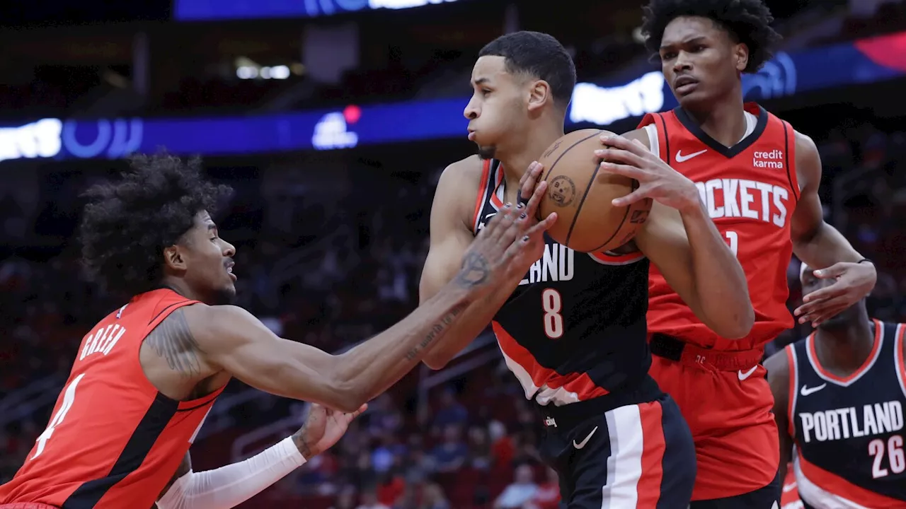 Jalen Green’s 27 points leads Rockets over Trail Blazers for 9th straight win