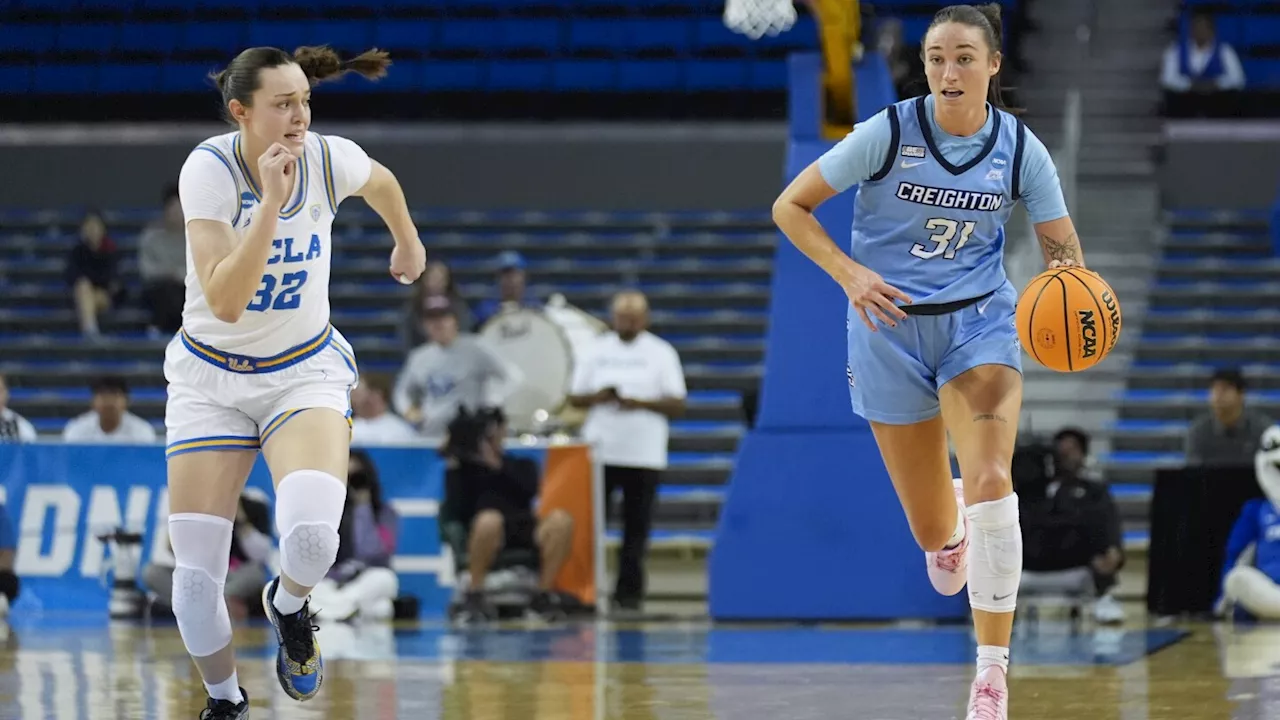 Kiki Rice scores 24 as UCLA rallies past Creighton 67-63 to reach the Sweet 16