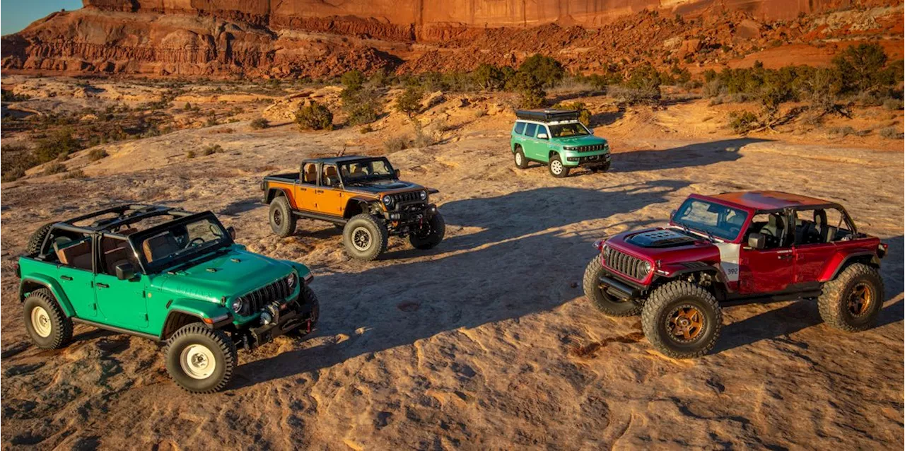 Jeep Blends Retro and Modern in Latest Moab Concepts