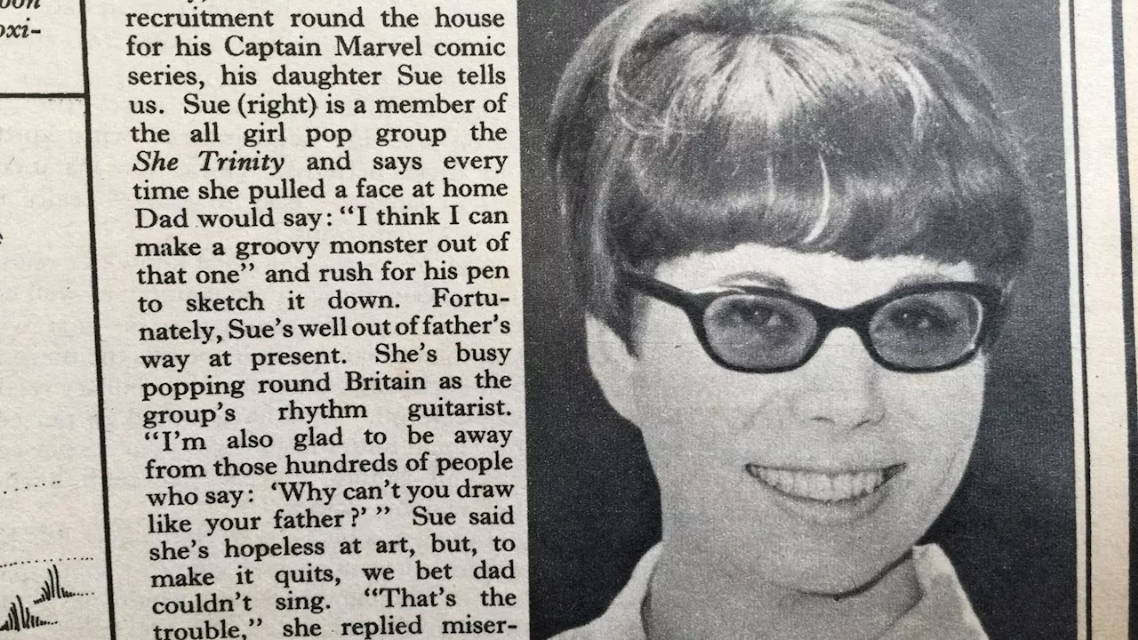 Jack Kirby's Daughter, Susan Kirby, Was A Sixties Pop Star In Britain