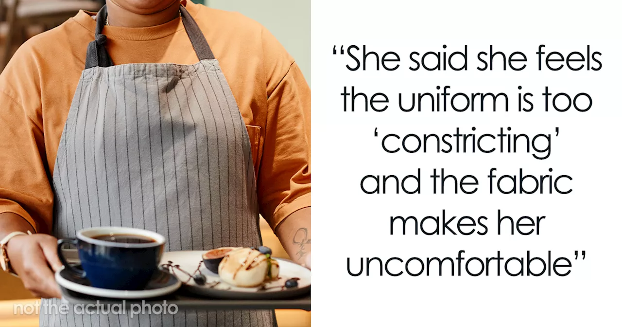 Plus-Size Employee Causes Drama After Her Manager Refuses To Get Her A Non-Uniform Shirt