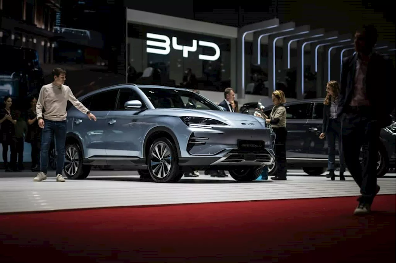 Chinese EV giant BYD announces record annual profit for 2023