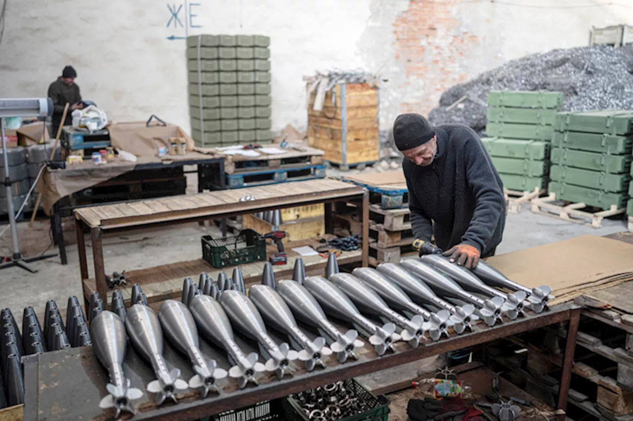 Ukraine ramps up spending on homemade weapons to help repel Russian aggression | Hanna Arhirova