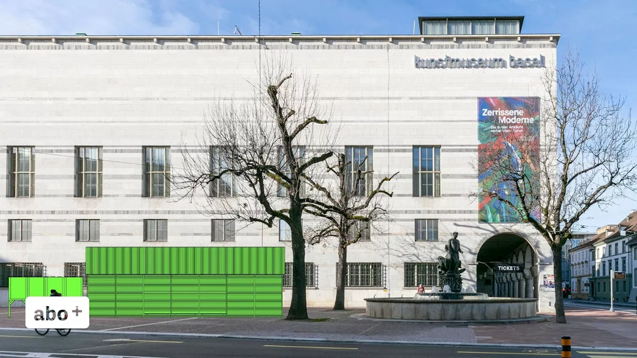 Das Kunstmuseum Basel setzt sich mit einem Gewächshaus in die Nesseln