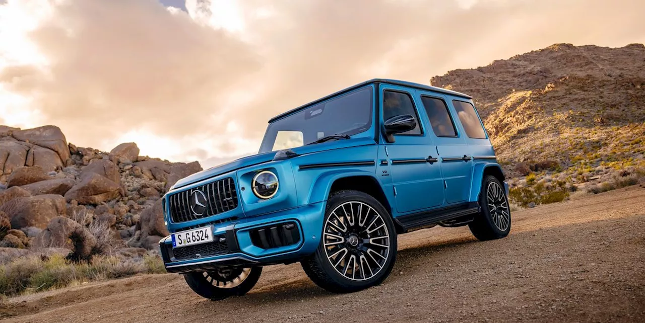 See Interior and Exterior Photos of the 2025 Mercedes-AMG G63