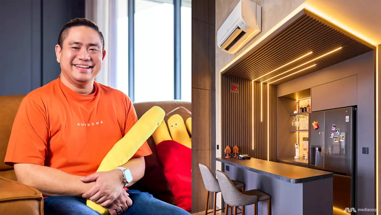 Take a look inside Class 95 DJ Justin Ang's S$2.5 million penthouse condo