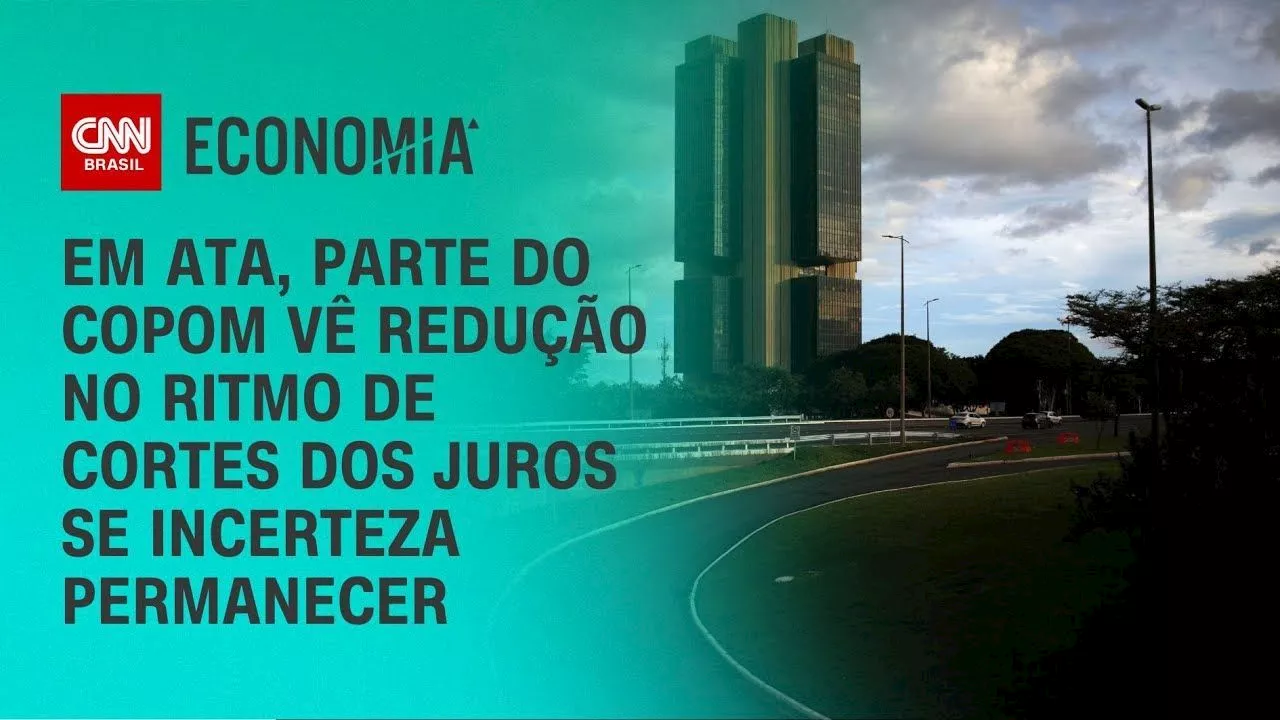 Em ata, parte do Copom vê redução no ritmo de cortes dos juros se incerteza permanecer