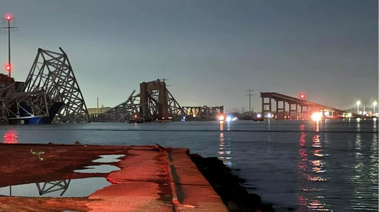 Rescuers are searching for as many as 20 people in the water after Baltimore bridge collapse, official says