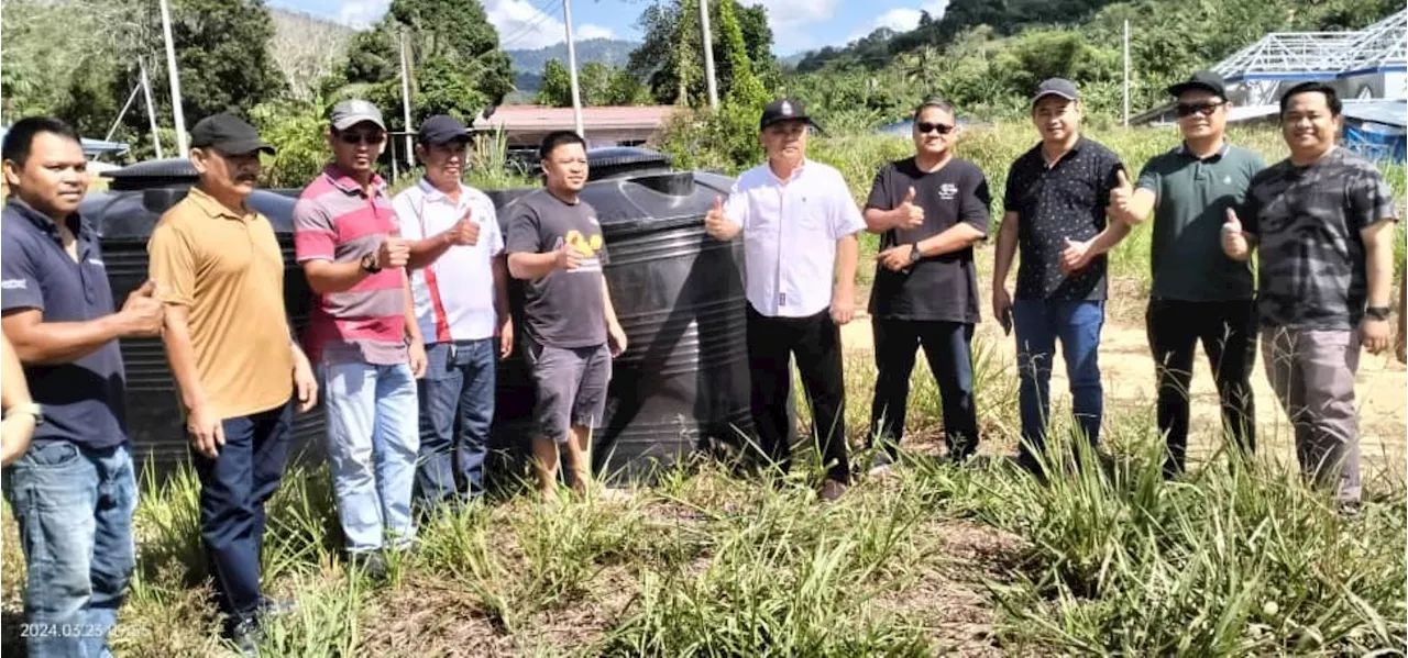 Static tank for water-deprived Keningau folks