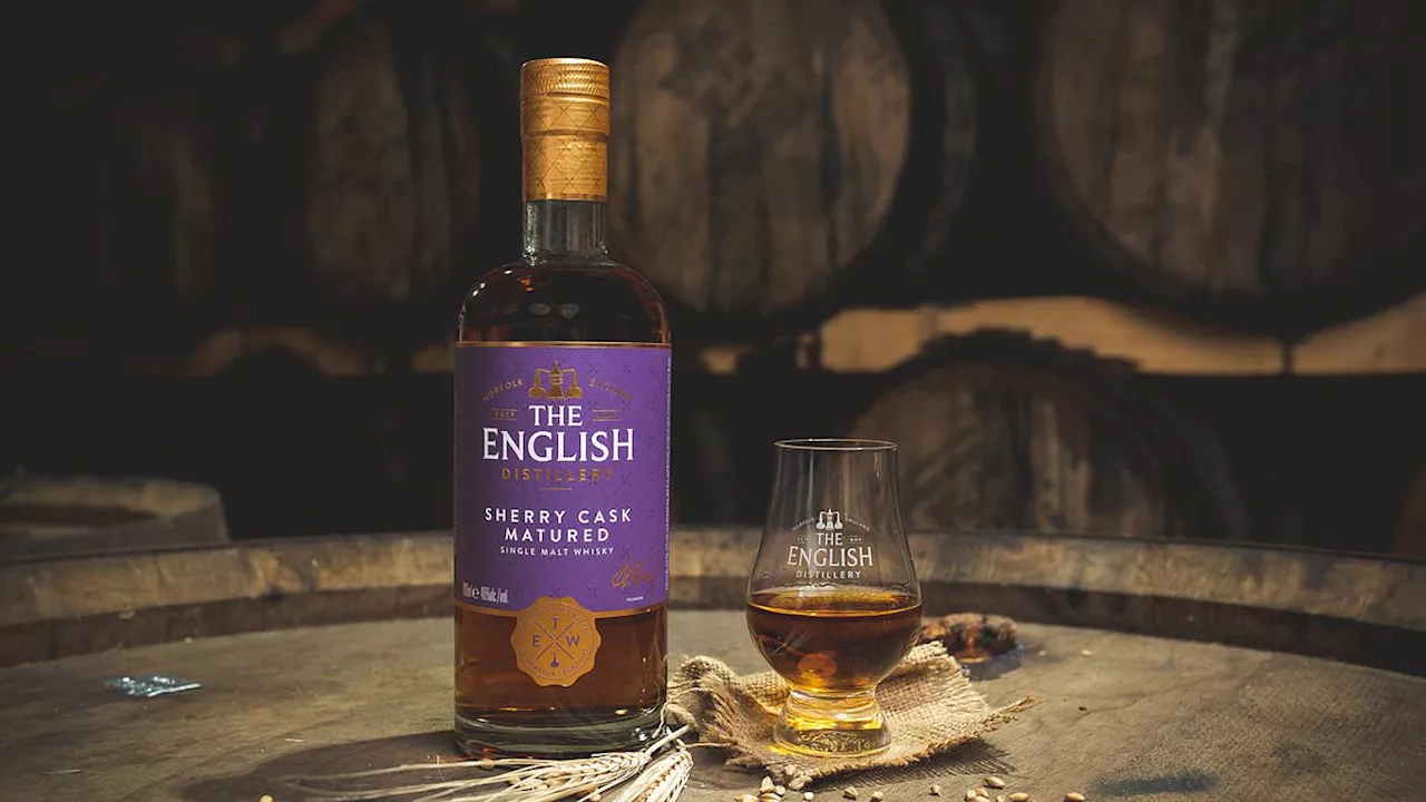 English and soda? Whisky from Norfolk beats Scottish competition to win award for best single malt...