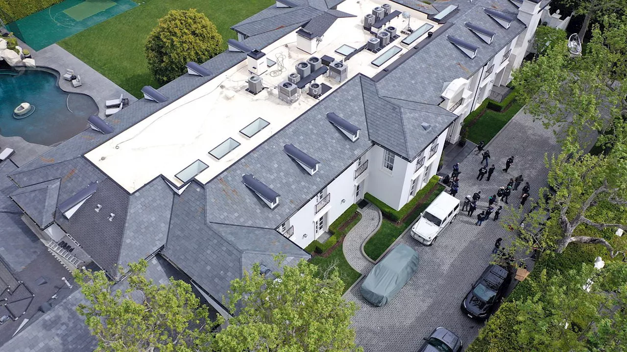 Inside Sean ' Diddy 'Combs' $40million LA home with eight bedrooms, eleven bathrooms and an...