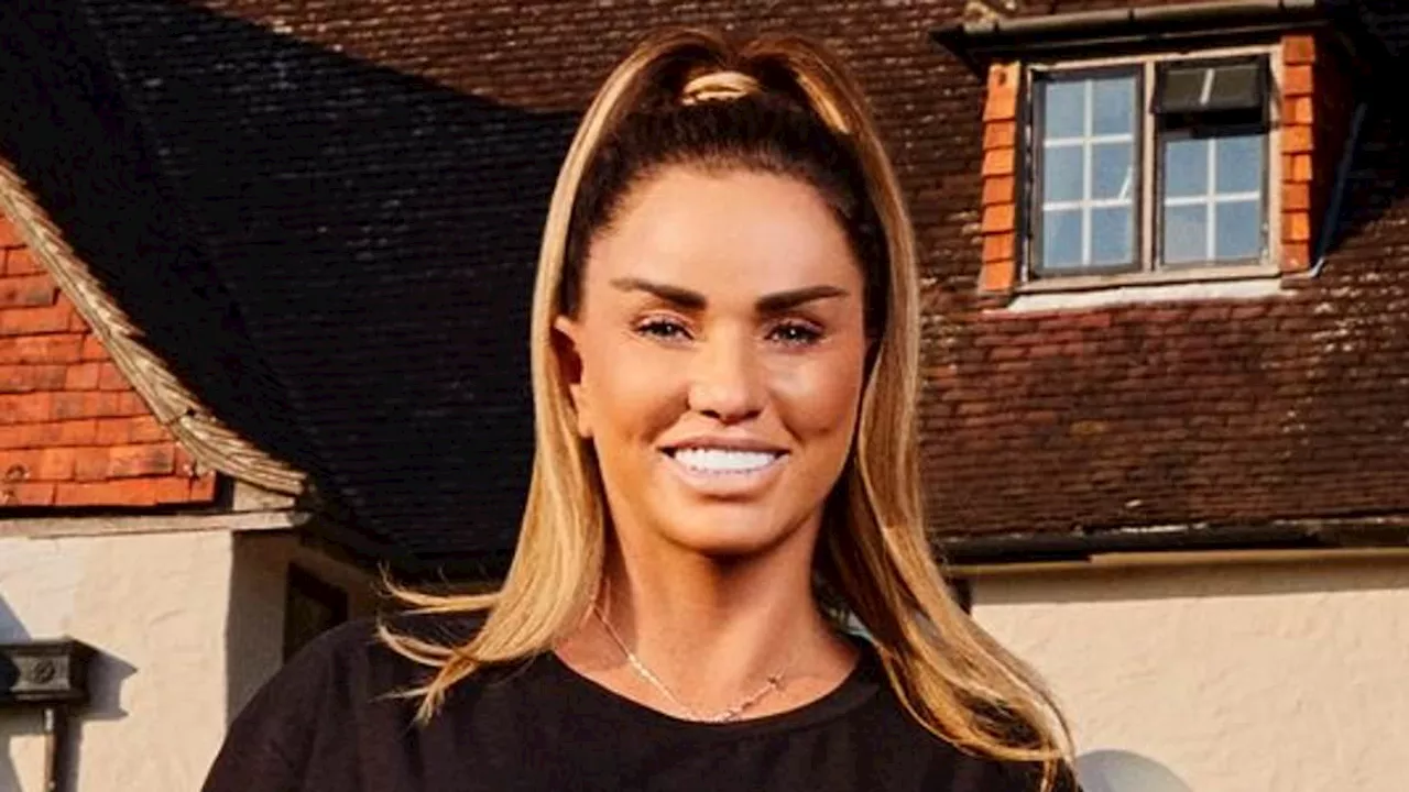 Katie Price insists 'no one can take away' her mucky mansion amid her bankruptcy battle after it was...