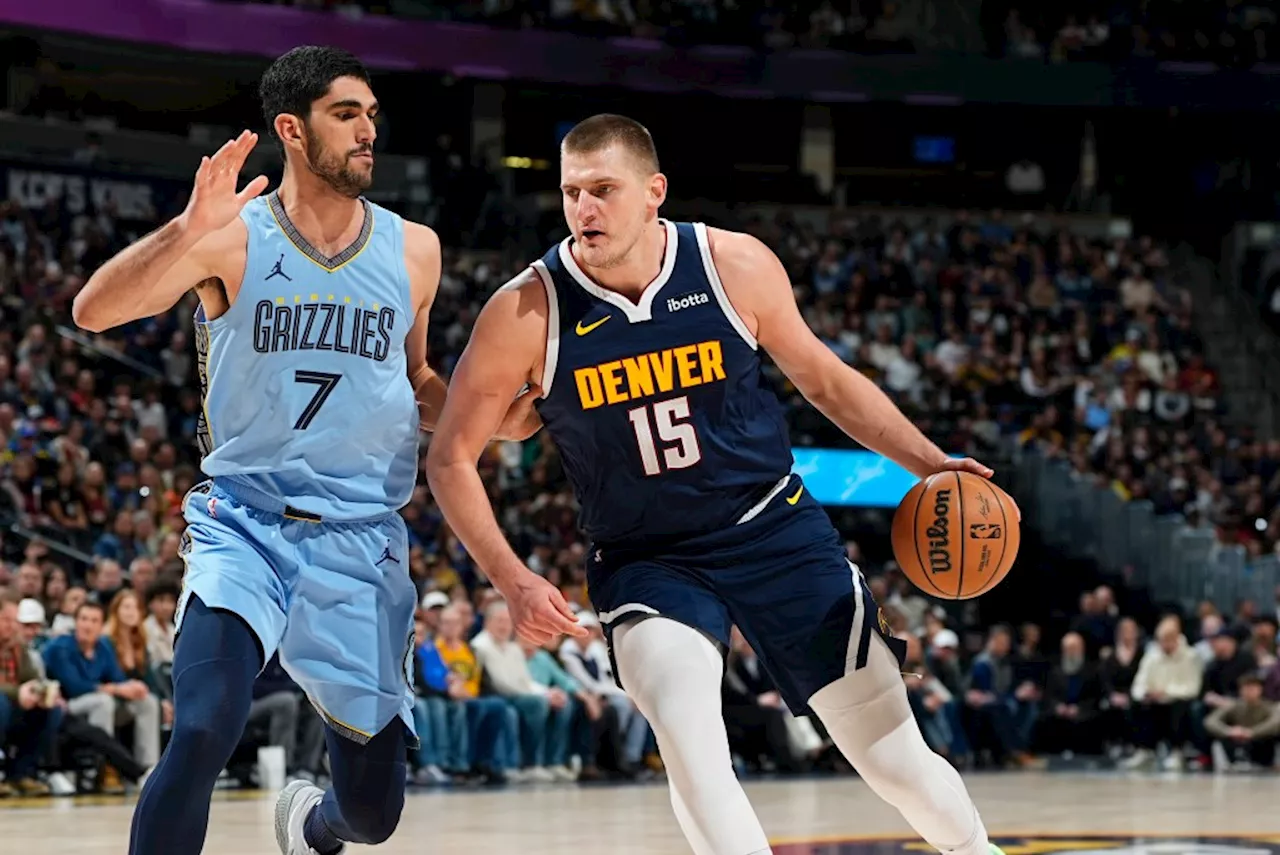 Nuggets dismantles injury-riddled Grizzlies, 128-103, to win fourth-straight game