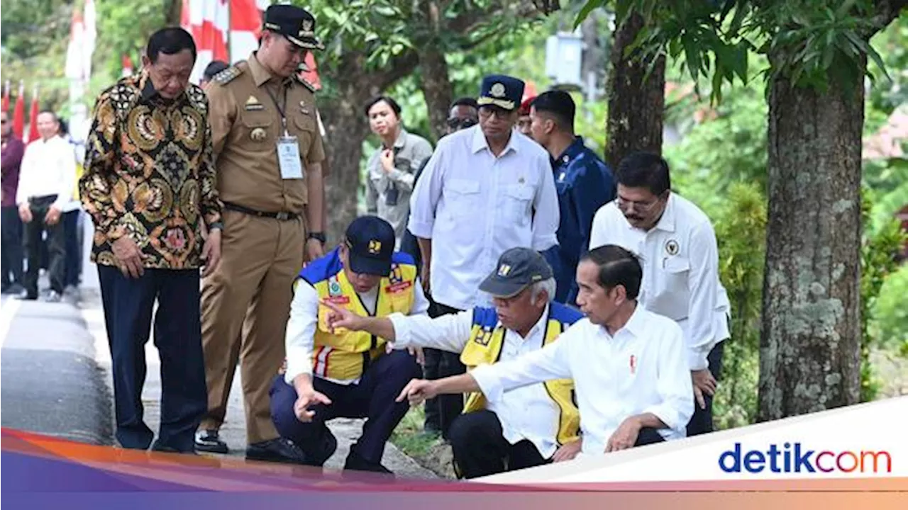 Jokowi Resmikan 15 Ruas Jalan di Sulawesi Tengah Total Rp 330 M